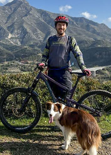 Peak and Traian riding