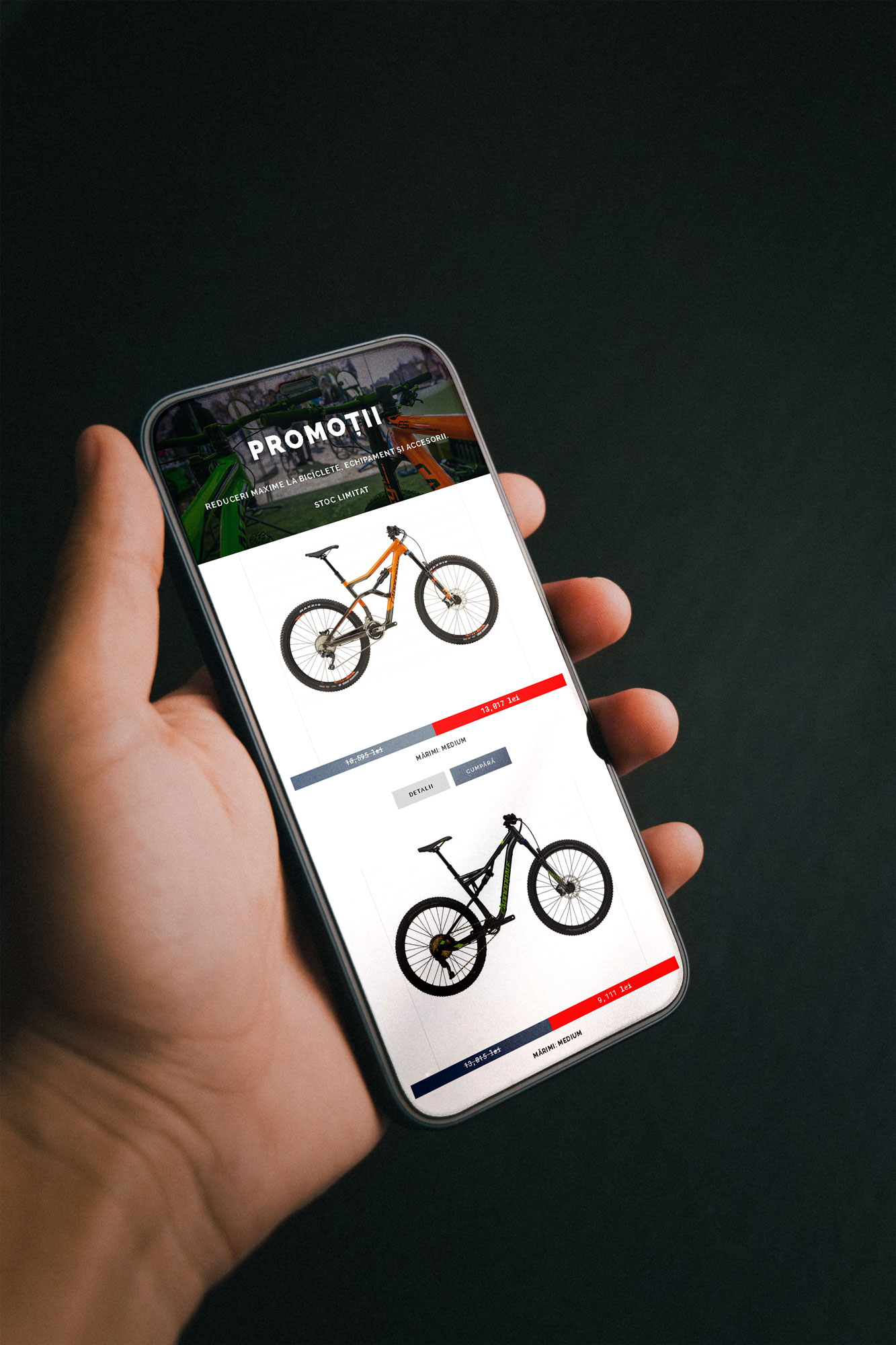 Peak's Designs Traian Mircea Voineagu TMV Extreme Riders - cycling retail revolution mockup