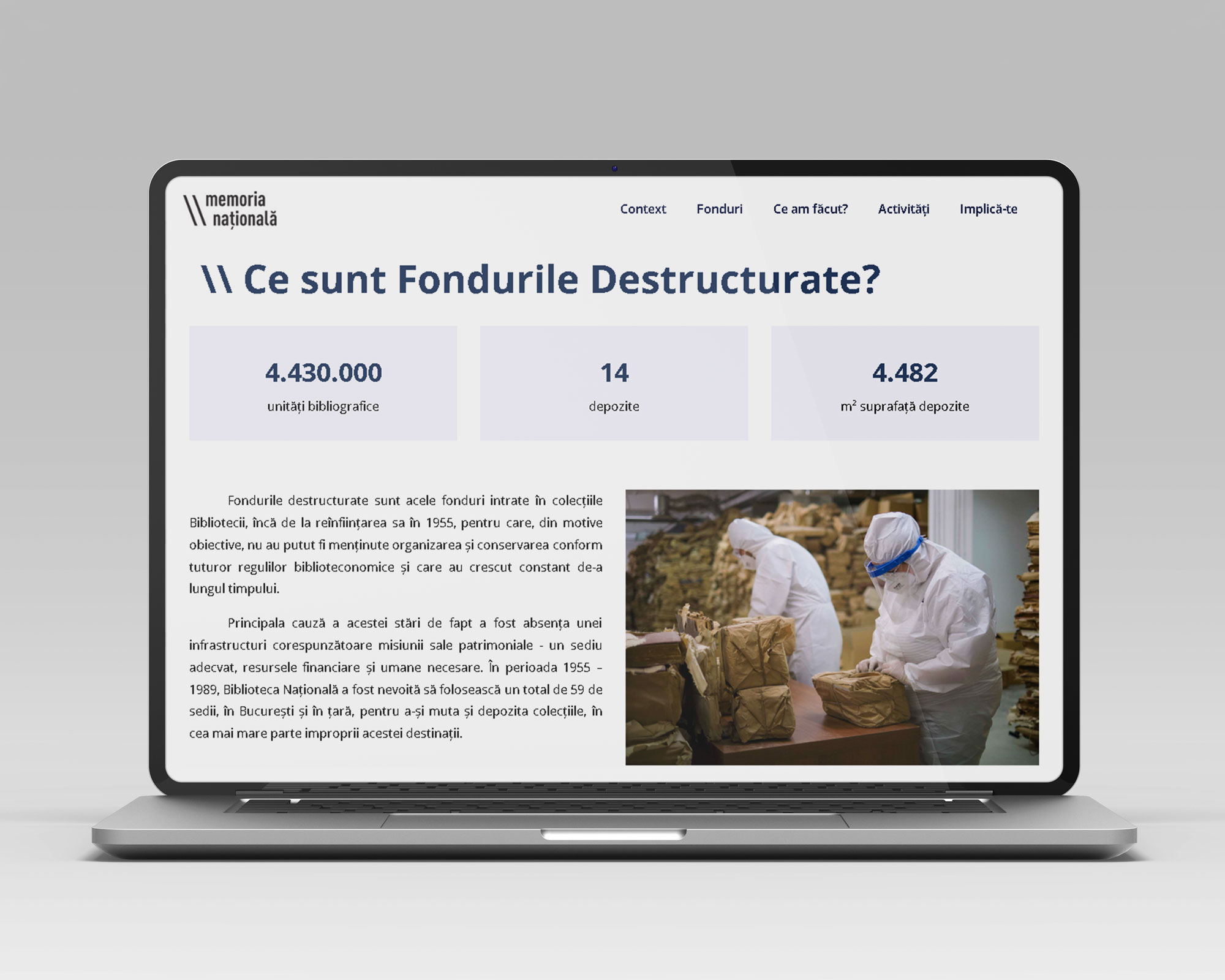 Peak's Designs Traian Mircea Voineagu TMV Romania's National Memory mockup